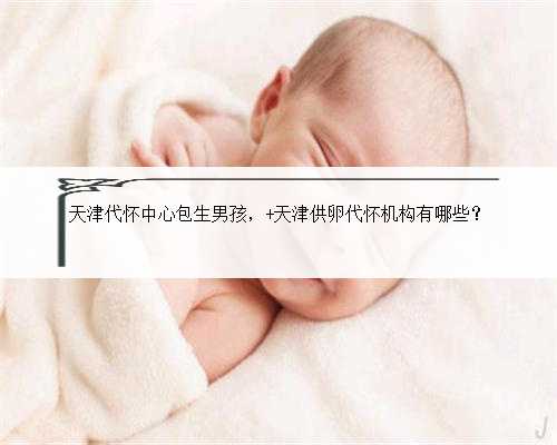 天津代怀中心包生男孩， 天津供卵代怀机构有哪些？